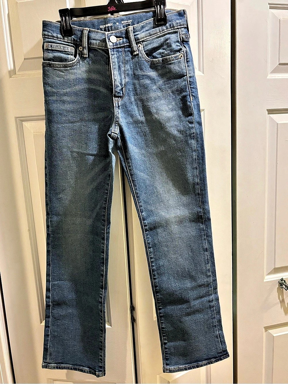 Old Navy Boot-Cut Built-In Flex Jeans Girls Size 12 Blue